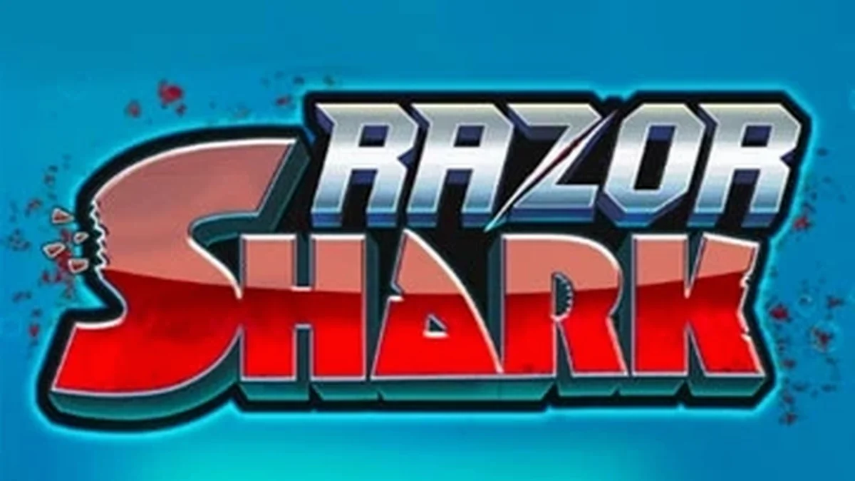 Razor Shark slot game screen na may mga pating at kayamanan